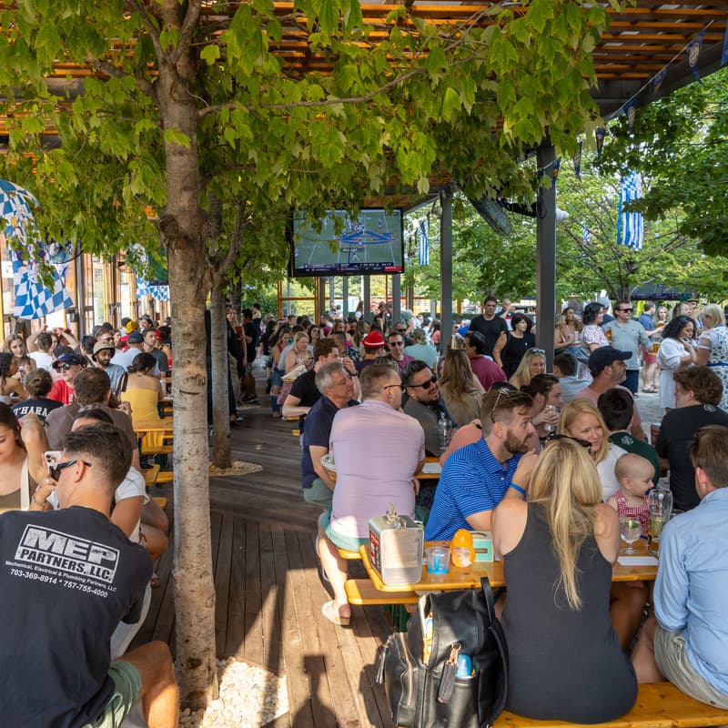 Dacha Beer Garden at Navy Yard