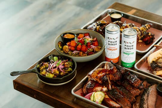 Sophie’s BBQ/Four Birds Distilling