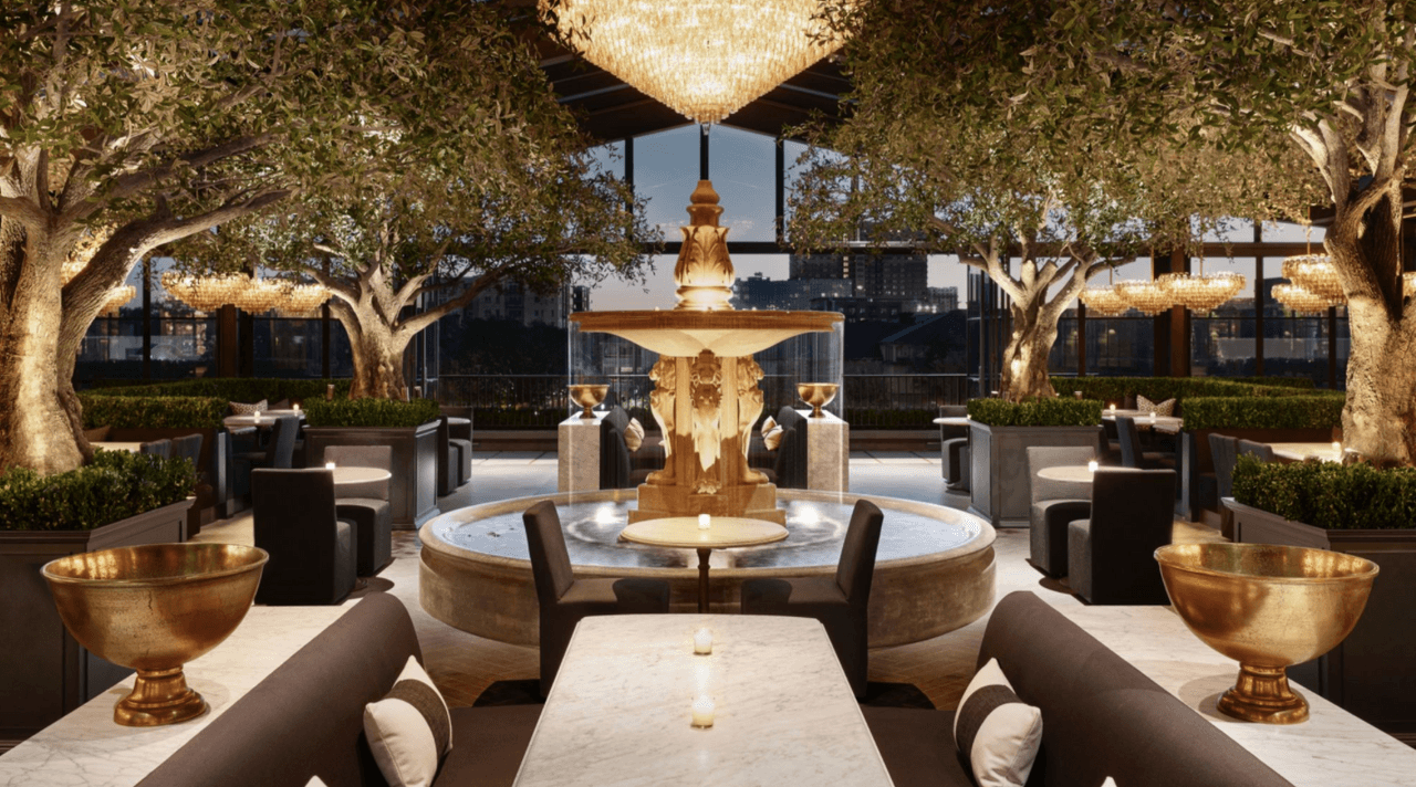 RH Rooftop Restaurant at RH Dallas