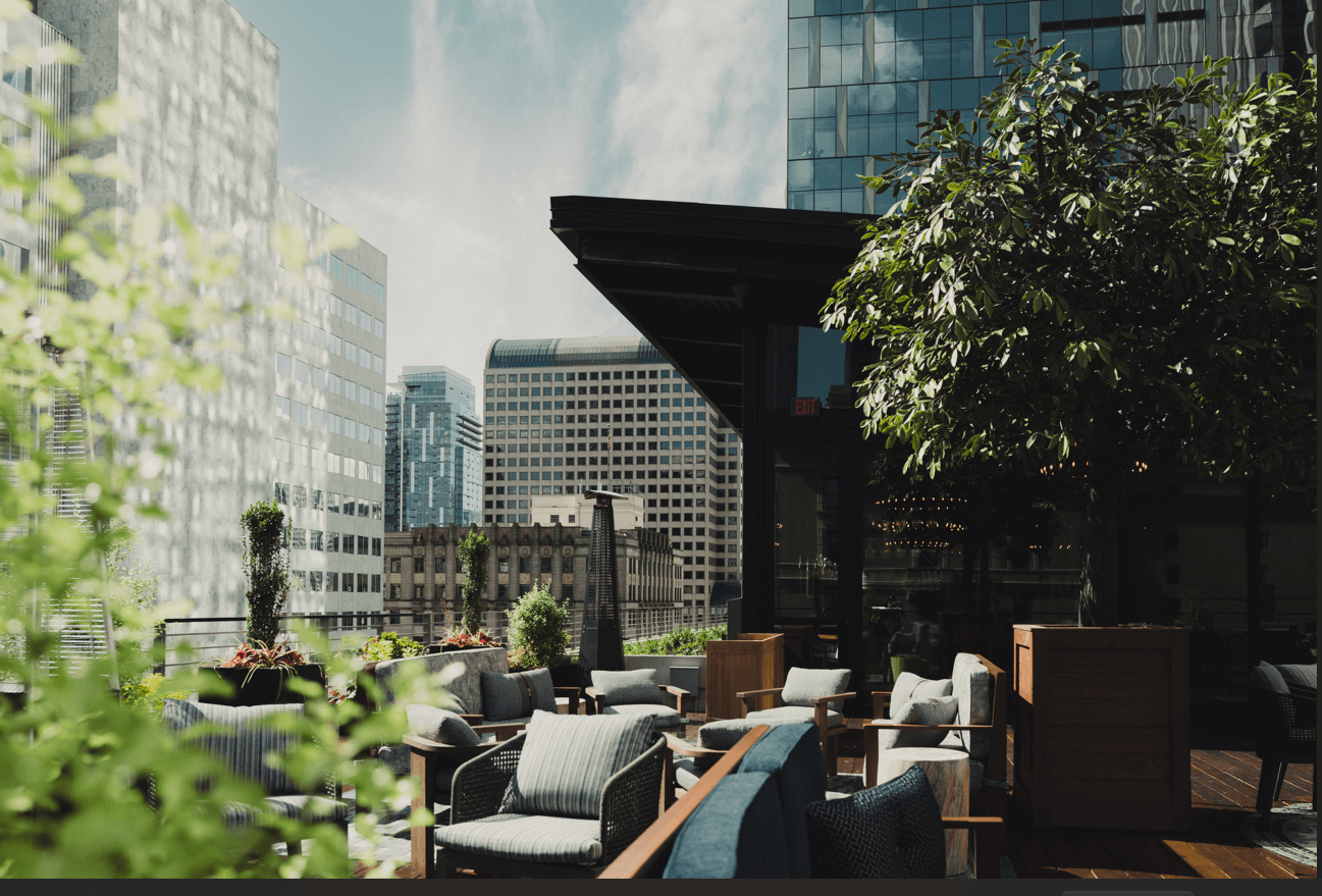 Seattle Rooftop Next Level Lounge by Fogo De Chão