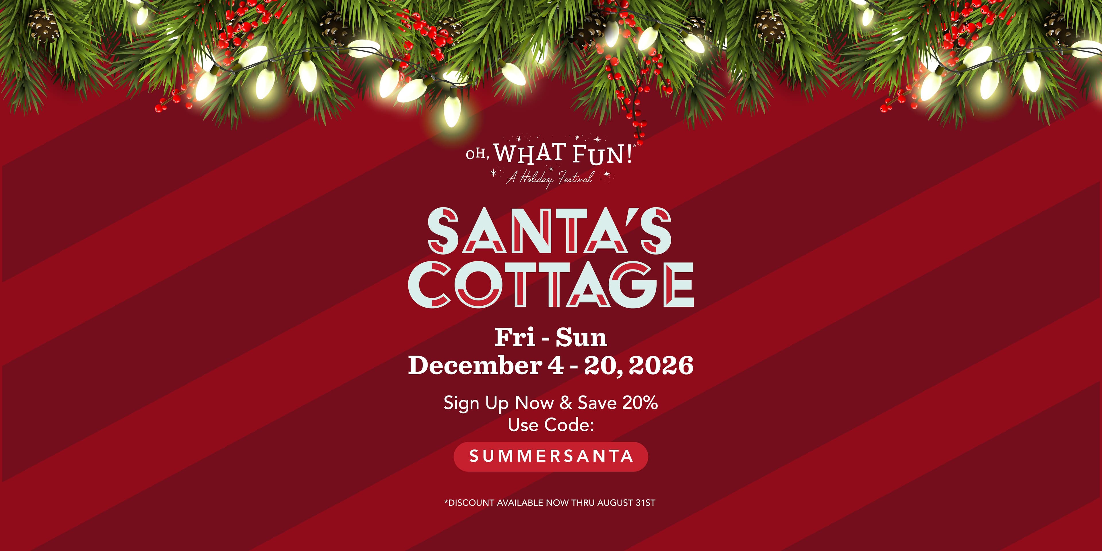 Lake Nona- Santa's Cottage Experience